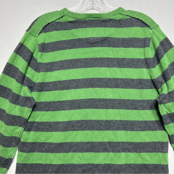 American Eagle AE Vintage Fit Sweater Men’s Size Large Green Cotton/Wool - Picture 9 of 9